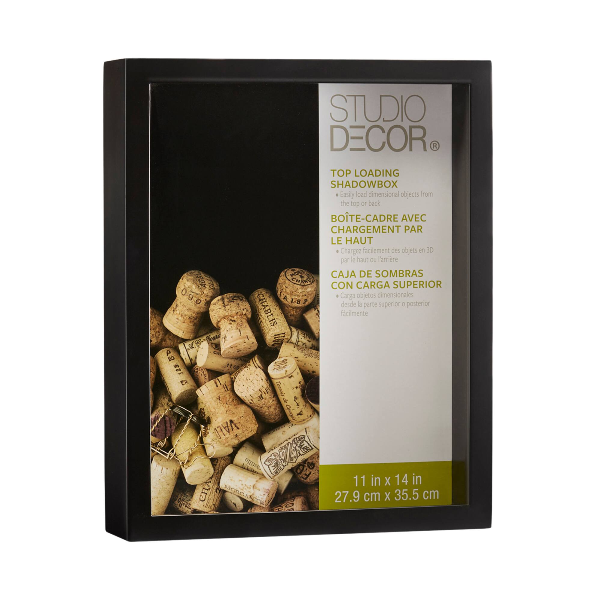8 Pack: Black 11" x 14" Shadow Box by Studio Décor®